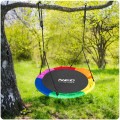 Huśtawka bocianie gniazdo Neo-Sport Swingo XXL 110 cm – relaks w dużym formacie
