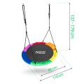 Huśtawka bocianie gniazdo Neo-Sport Swingo XXL 110 cm – relaks w dużym formacie