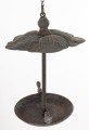 Poidełko karmnik dla ptaków metalowy 66×23×23 cm brązowy