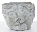 Dekoracyjna osłonka cementowa szara 12x16x14,5 cm – minimalistyczny akcent w nowoczesnym stylu