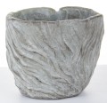 Dekoracyjna osłonka cementowa szara 12x16x14,5 cm – minimalistyczny akcent w nowoczesnym stylu