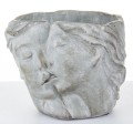 Dekoracyjna osłonka cementowa szara 12x16x14,5 cm – minimalistyczny akcent w nowoczesnym stylu