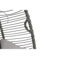 Lesli Living Hanger Chair Rope , Fotel Wiszący Kokon ze Stelażem Rope Stal Szary