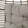 Fotel ogrodowy Lesli Living Chill Straw – fotel relaksacyjny z technorattanu